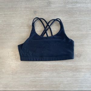 Athleta Black Sports Bra